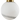 Crest Orb 140mm IP44 Wall Light Brass with Alabaster