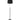 Crecer Black w/Ant. Brass Height Adjustable Floor Lamp E27