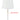 Crecer White w/Ant.Brass Height Adjustable Table Lamp E27