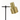 Croset Table Lamp Black and Gold
