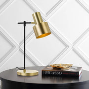 Croset Table Lamp Black and Gold