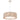 Cusco 50 3 Light E27 Pendant Natural Rope with White Diffuser