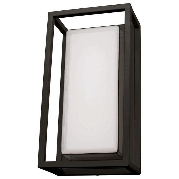 Cayman LED Exterior Wall Light - Black