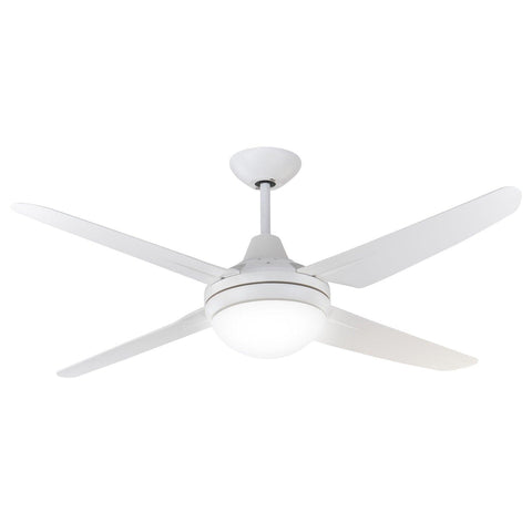 Clare 53 Ceiling Fan White 2 x B22 light