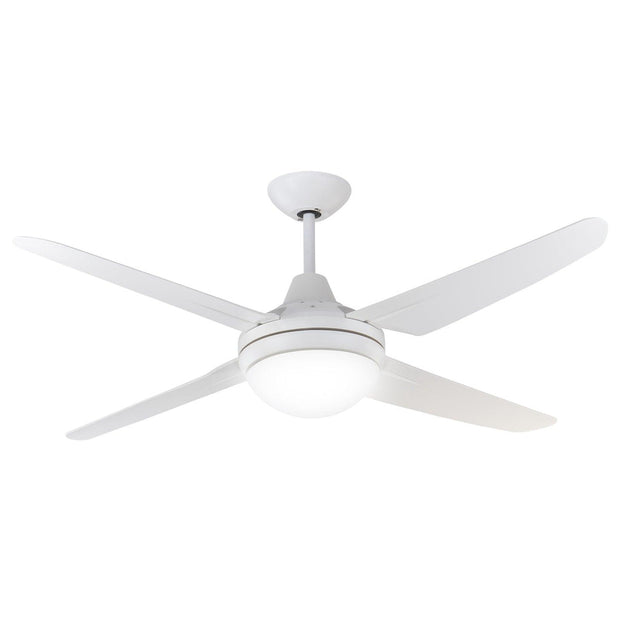 Clare 53 Ceiling Fan White 2 x B22 light