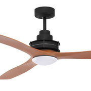 Clarence 56 Ceiling Fan Oil Rubbed Bronze and Dark Timber with 13w LED Light