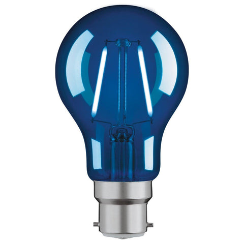 2W BLUE B22 CLASSIC DECORATIVE LED