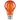 2W ORANGE B22 CLASSIC DECORATIVE LED
