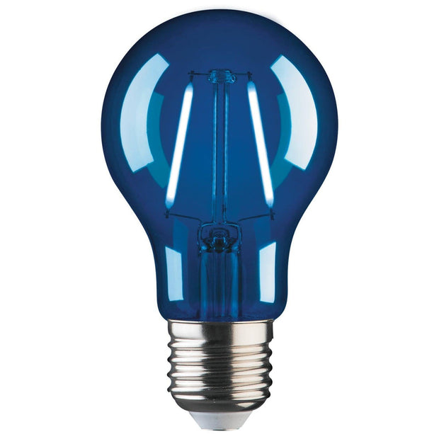 2W BLUE E27 CLASSIC DECORATIVE LED