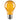 2W YELLOW E27 CLASSIC DECORATIVE LED