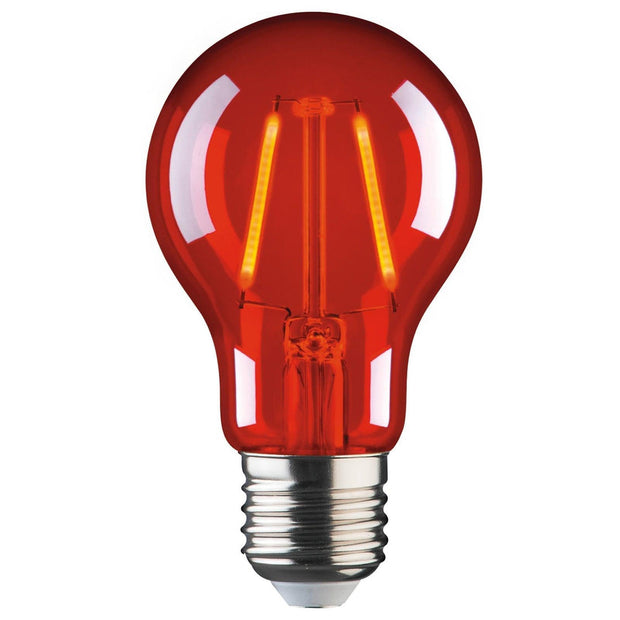 2W RED E27 CLASSIC DECORATIVE LED