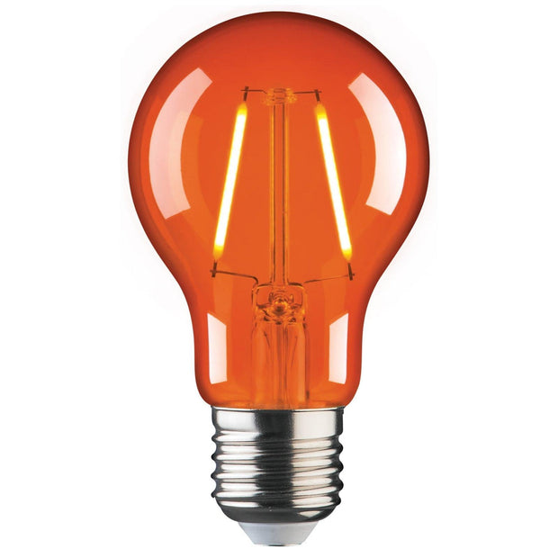2W ORANGE E27 CLASSIC DECORATIVE LED