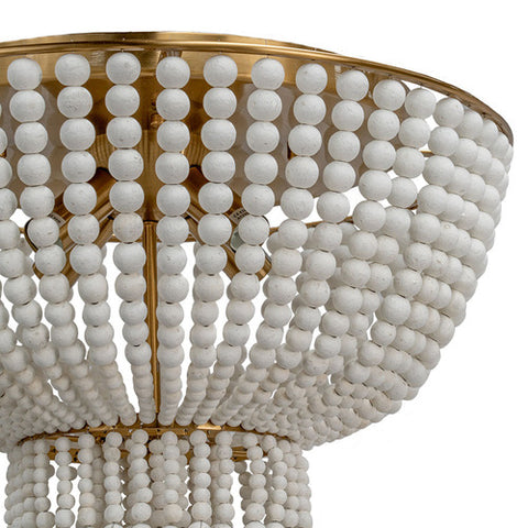 Meadow Lane Beaded Flush Mount by Lighting Superstore