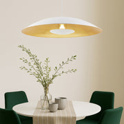 Daxia 80 White Sand Pendant with Gold Foil
