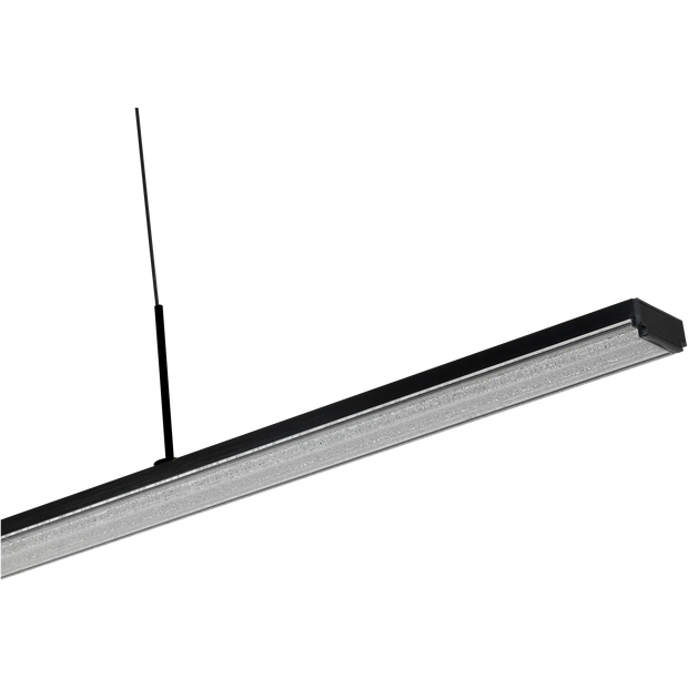 Dazzle 50w CCT LED 1500mm Linear Pendant Black