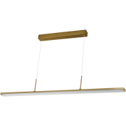 Dazzle 50w CCT LED 1500mm Linear Pendant Brass