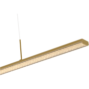 Dazzle 50w CCT LED 1500mm Linear Pendant Brass