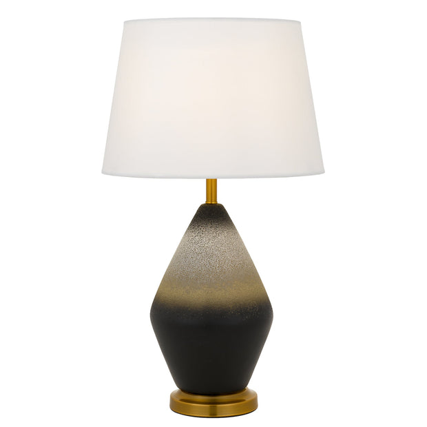 Debi Table Lamp Grey and White