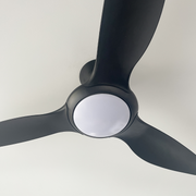 Delta 56 DC Ceiling Fan Black with LED 18w