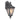 Delfino IP44 Exterior Wall Light Silver and Frost