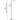Deny Black and Matt Brass Floor Lamp