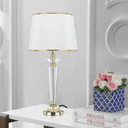 Diana Gold Plus Glass Base with Cream Shade