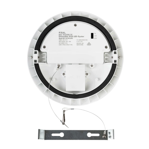 30w LED CCT IP54 LED White Trim Oyster