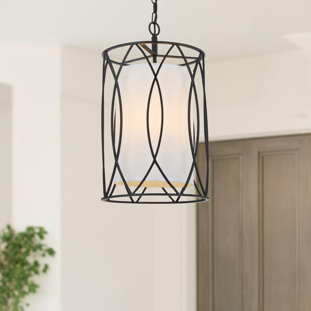 Dover 33 Pendant Textured Black
