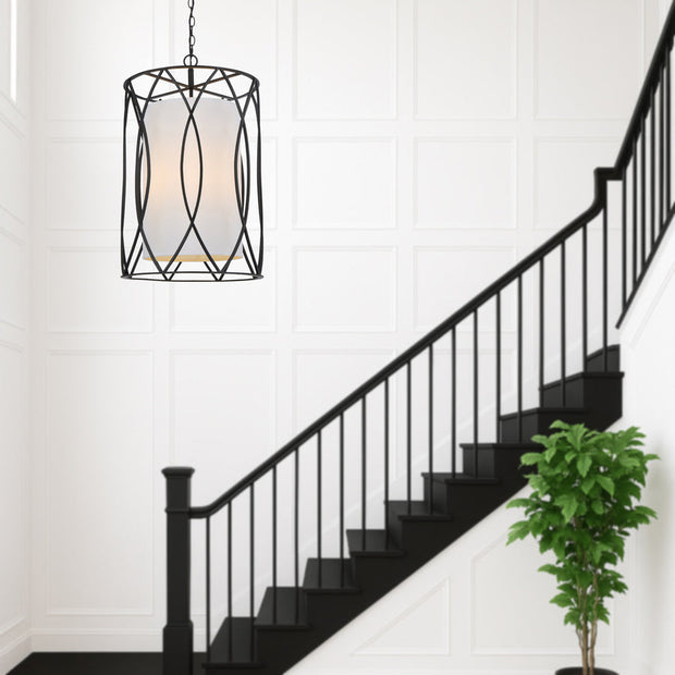 Dover 45 Pendant Textured Black