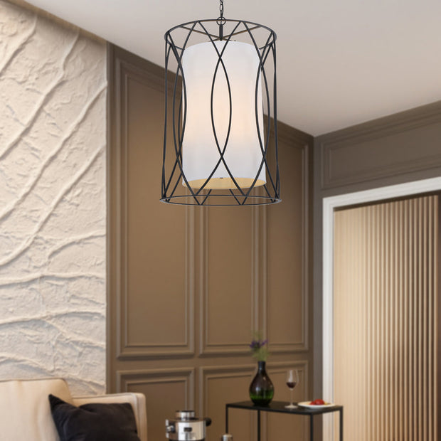 Dover 56 Pendant Textured Black