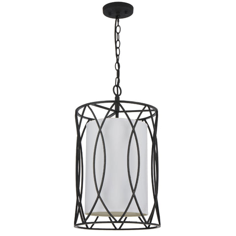 Dover 33 Pendant Textured Black