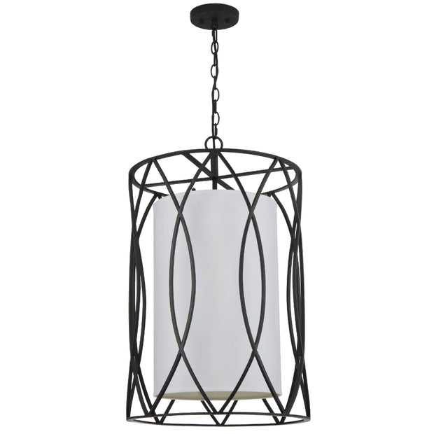 Dover 45 Pendant Textured Black