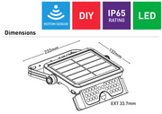 Defender 5w LED Solar Floodlight - Small