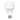 9w ES/E27 Warm White LED A60 Globe
