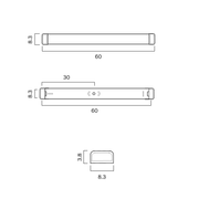 EDGE 20w LED CCT 600mm IP20 Batten