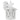 Eldon IP43 Exterior Wall Light White and Frost