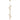 Elson 6lt Pendant Antique Gold with Frost Tear Pattern Glass