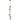 Elson 6lt Pendant Black with Amber Tear Pattern Glass