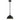 EMERSON Black Iron 25cm Dome Rod E27 Pendant