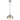 EMERSON Nickel Iron 25cm Dome Rod E27 Pendant