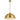 EMERSON Antique Gold Iron 45cm Dome Rod E27 Pendant
