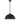 EMERSON Black Iron 45cm Dome Rod E27 Pendant