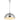 EMERSON Chrome Iron 45cm Dome Rod E27 Pendant