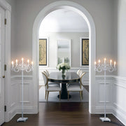 Emporia 5 Light White Floor Lamp
