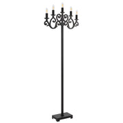 Emporia 5 Light Black Floor Lamp