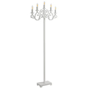 Emporia 5 Light White Floor Lamp