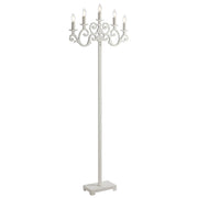 Emporia 5 Light White Floor Lamp