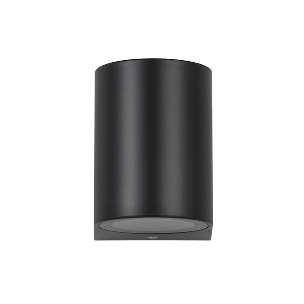 EOS II 1 Light Black Exterior Wall Light