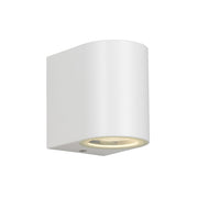 EOS II 1 Light White Exterior Wall Light