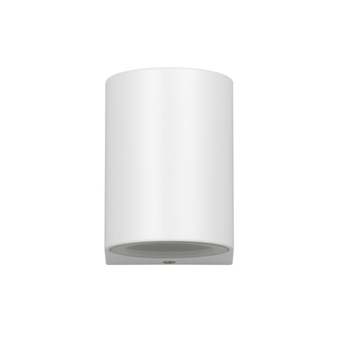 EOS II 1 Light White Exterior Wall Light